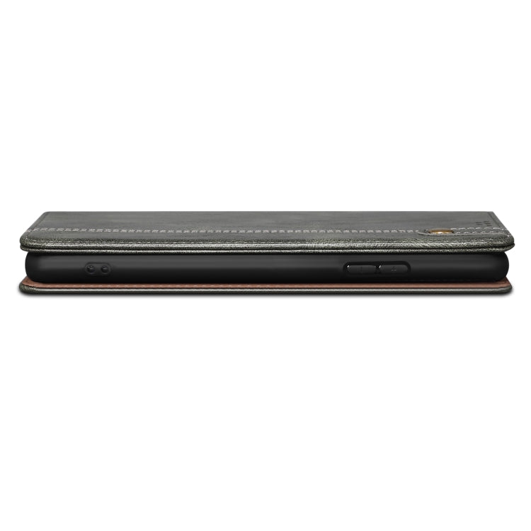 Custodia portafoglio in pelle con slot carte per iPhone 13 mini