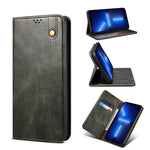 Custodia portafoglio in pelle con slot carte per iPhone 13 mini