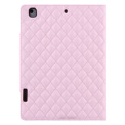 Custodia in pelle flip orizzontale con motivo a scacchi con supporto, slot per schede e cinturino da polso, For iPad 10.2 (2021 / 2020 / 2019), For iPad Pro 11 (2021 / 2020 / 2018), For iPad mini 5 / 4, For iPad 9.7 (2018 / 2017)