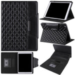Custodia portafoglio in pelle PU per iPad con slot carte