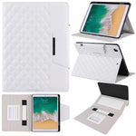Custodia portafoglio in pelle PU per iPad con slot carte
