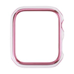 Custodia protettiva per PC galvanica a due colori, For Apple Watch Series 6 / 5 / 4 / Watch SE 44mm