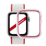 Custodia protettiva per PC galvanica a due colori, For Apple Watch Series 3 & 2 & 1 42mm