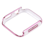 Custodia protettiva per PC galvanica a due colori, For Apple Watch Series 3 & 2 & 1 42mm