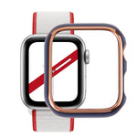 Custodia protettiva per PC galvanica a due colori, For Apple Watch Series 3 & 2 & 1 42mm