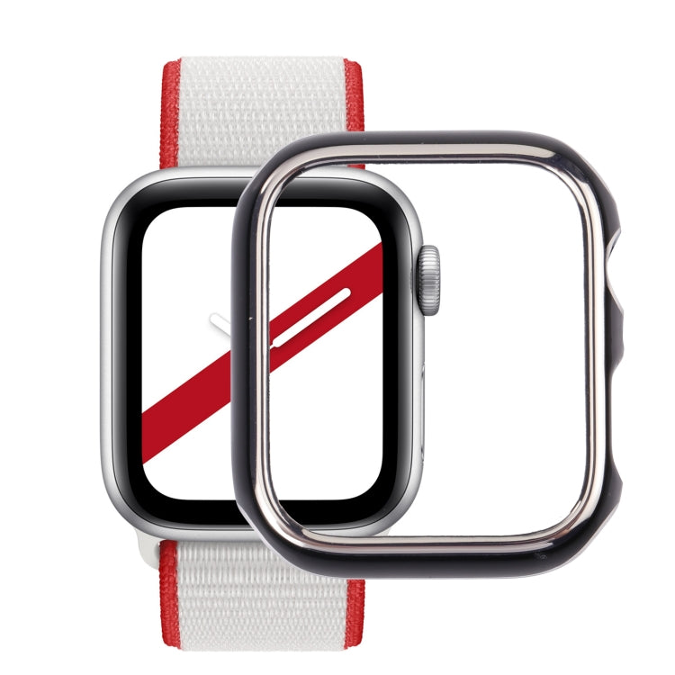 Custodia protettiva per PC galvanica a due colori, For Apple Watch Series 3 & 2 & 1 38mm