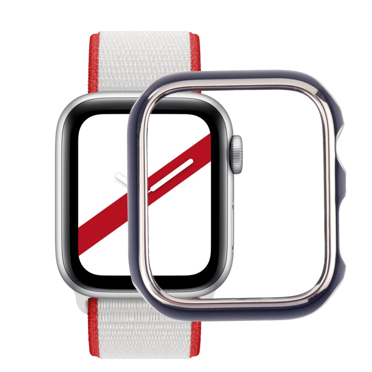 Custodia protettiva per PC galvanica a due colori, For Apple Watch Series 3 & 2 & 1 38mm