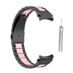 Cinturino di ricambio per cinturino in acciaio a tre ceppi, For Samsung Galaxy Watch4 / Watch4 Classic