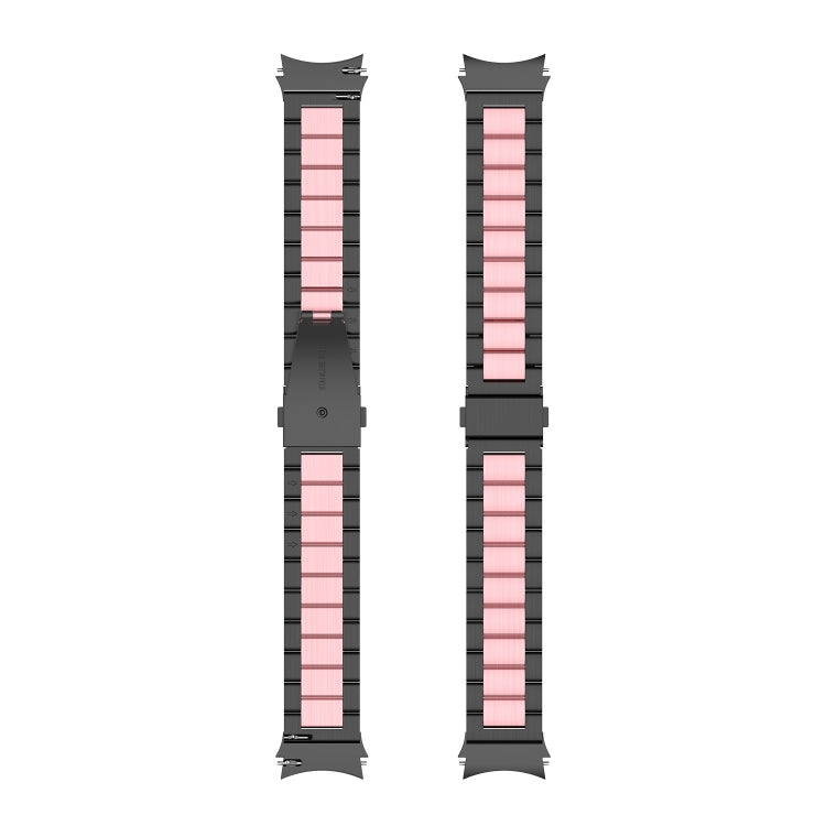 Cinturino di ricambio per cinturino in acciaio a tre ceppi, For Samsung Galaxy Watch4 / Watch4 Classic