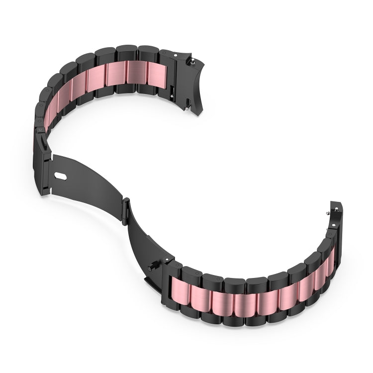 Cinturino di ricambio per cinturino in acciaio a tre ceppi, For Samsung Galaxy Watch4 / Watch4 Classic