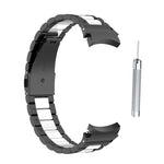 Cinturino di ricambio per cinturino in acciaio a tre ceppi, For Samsung Galaxy Watch4 / Watch4 Classic