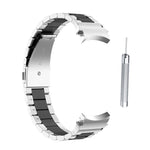 Cinturino di ricambio per cinturino in acciaio a tre ceppi, For Samsung Galaxy Watch4 / Watch4 Classic