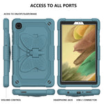 Custodia silicone per Samsung Galaxy Tab A7 Lite con slot penna