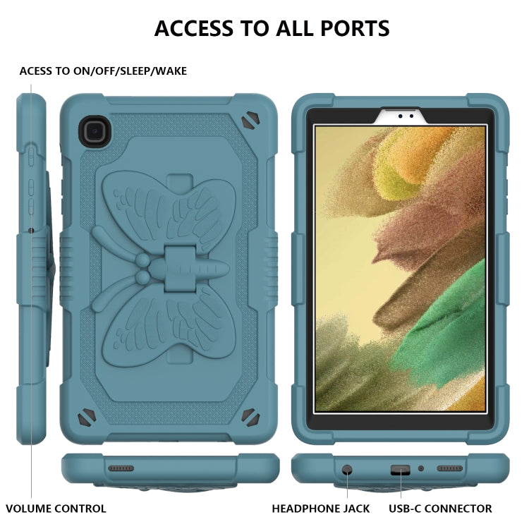 Custodia silicone per Samsung Galaxy Tab A7 Lite con slot penna