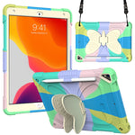 Custodia silicone beige con supporto per iPad 9.7 e 10.2