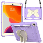 Custodia silicone beige con supporto per iPad 9.7 e 10.2