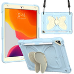 Custodia silicone beige con supporto per iPad 9.7 e 10.2