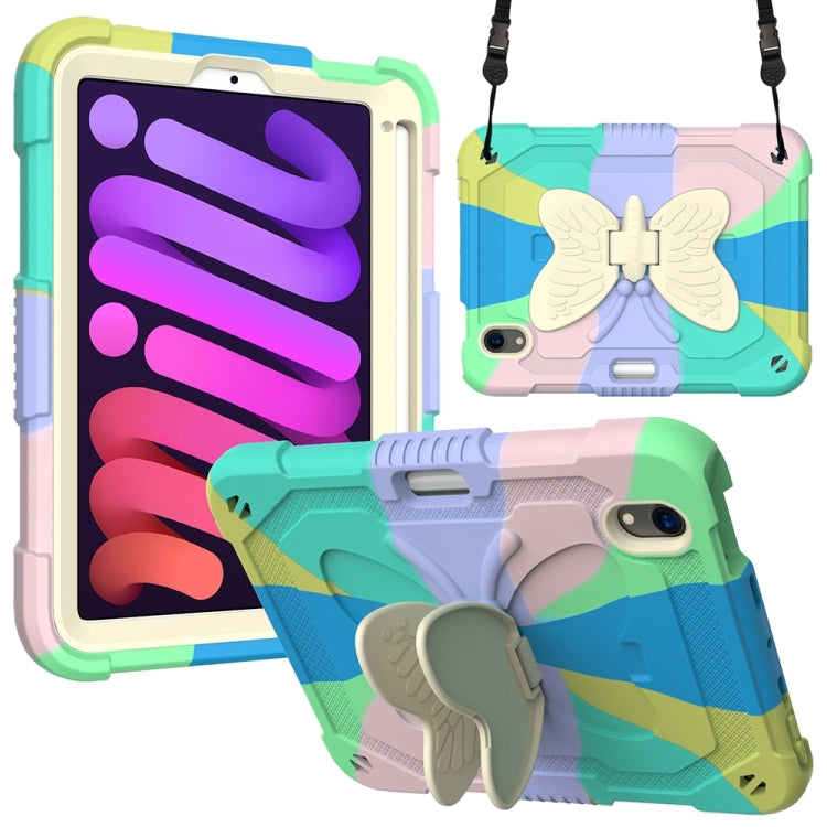 Custodia silicone beige con supporto per iPad 9.7 e 10.2