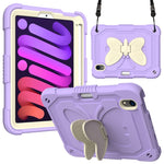 Custodia silicone beige con supporto per iPad 9.7 e 10.2