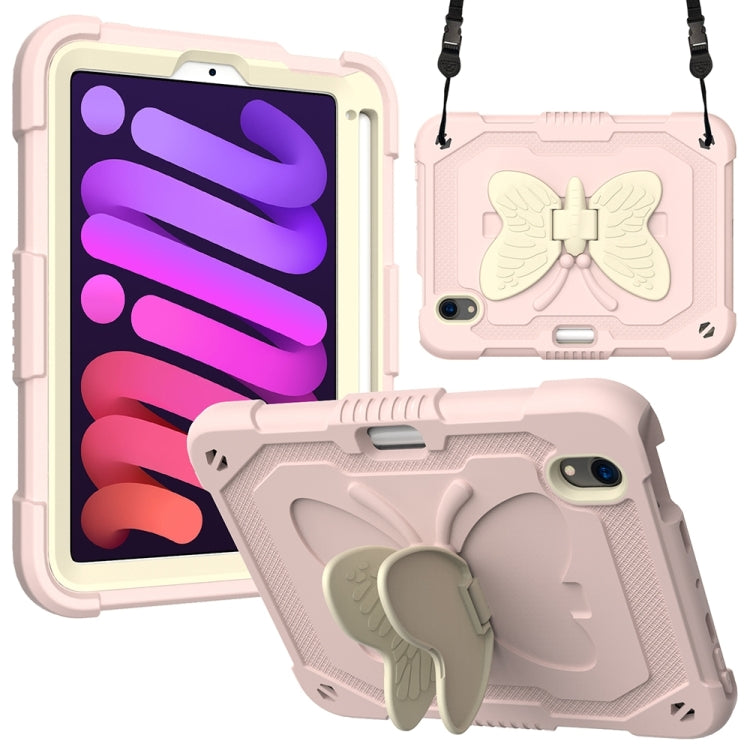 Custodia silicone beige con supporto per iPad 9.7 e 10.2