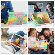 Custodia protettiva in PC e silicone per Galaxy Tab A7 Lite 8.7