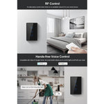 Sonoff T3 US-TX 433 RF WIFI Interruttore tattile da parete con telecomando intelligente, spina americana, Single Button, Double Buttons, Three Buttons