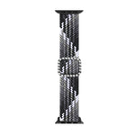 Cinturino di ricambio per cinturino di ricambio con fibbia in nylon intrecciato regolabile in nylon per Apple Watch Series, 7 & 6 & SE & 5 & 4 40mm/3 & 2 & 1 38mm