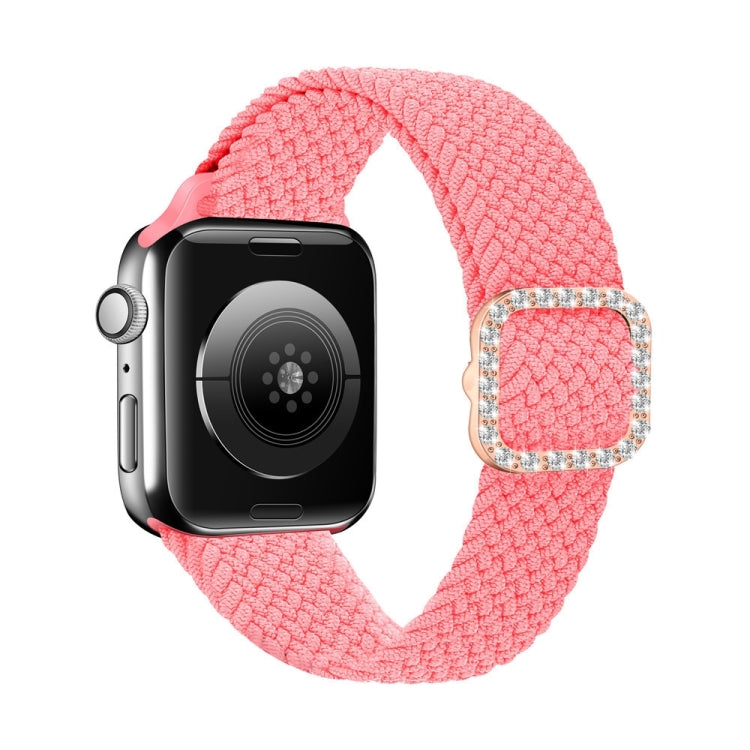 Cinturino di ricambio per cinturino di ricambio con fibbia in nylon intrecciato regolabile in nylon per Apple Watch Series, 7 & 6 & SE & 5 & 4 40mm/3 & 2 & 1 38mm