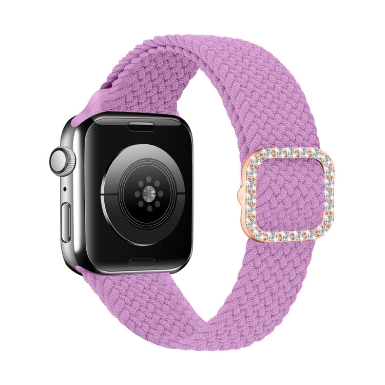 Cinturino di ricambio per cinturino di ricambio con fibbia in nylon intrecciato regolabile in nylon per Apple Watch Series, 7 & 6 & SE & 5 & 4 44mm/3 & 2 & 1 42mm