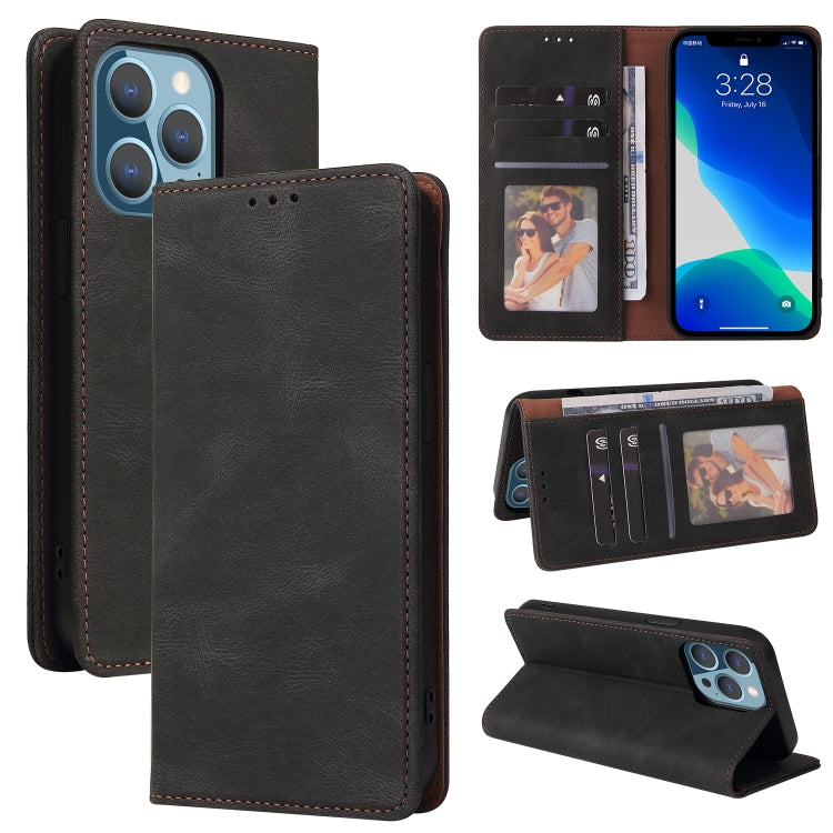 Custodia portafoglio in pelle PU con slot carte per iPhone 13 min