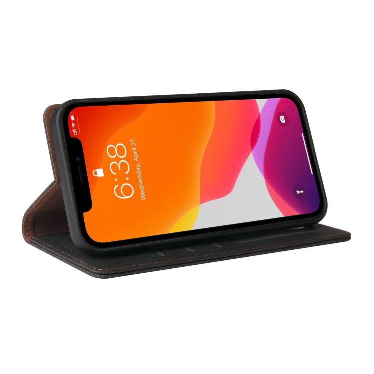Custodia portafoglio in pelle con slot carte per iPhone 11