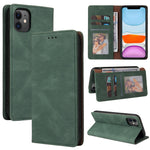 Custodia portafoglio in pelle con slot carte per iPhone 11