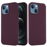 Custodia magnetica in silicone per iPhone 13 mini