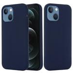 Custodia magnetica in silicone per iPhone 13 mini