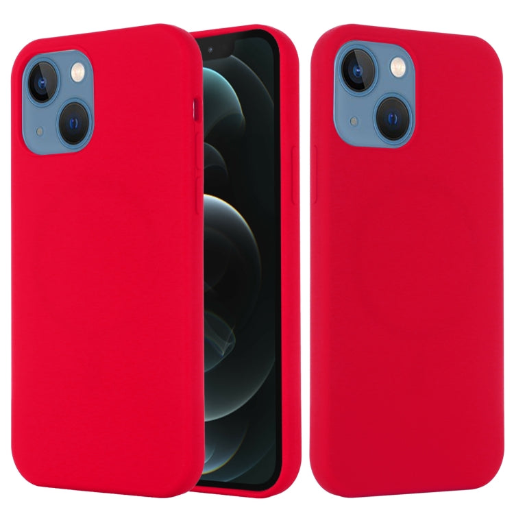 Custodia magnetica in silicone per iPhone 13 mini