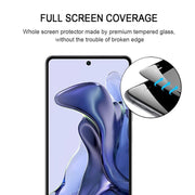 Pellicola in vetro temperato a schermo intero con colla intera da 25 pezzi, For Xiaomi Mi 11T / 11T Pro (25 PCS), For OPPO Realme 6i India (25 PCS), For Samsung Galaxy M22 (25 PCS), For Motorola Moto E20 (25 PCS)