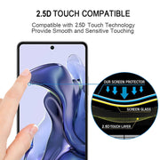 Pellicola in vetro temperato a schermo intero con colla intera da 25 pezzi, For Xiaomi Mi 11T / 11T Pro (25 PCS), For OPPO Realme 6i India (25 PCS), For Samsung Galaxy M22 (25 PCS), For Motorola Moto E20 (25 PCS)