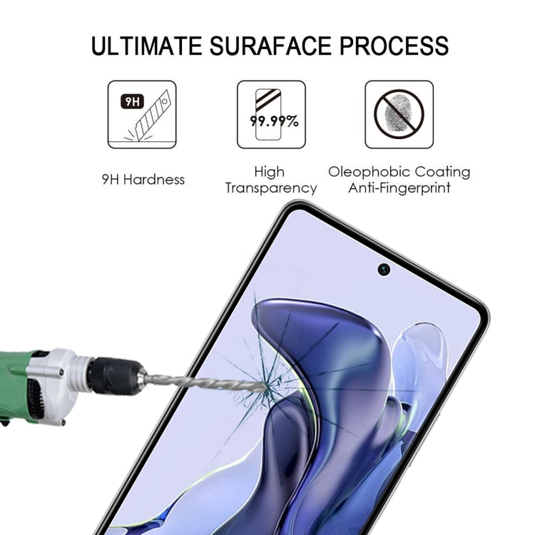 Pellicola in vetro temperato per Samsung Galaxy M22 25 pezzi