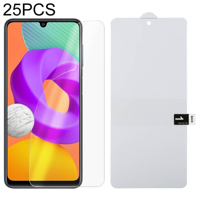 25 PCS Full Screen Protector Pellicola idrogel antideflagrante, For Samsung Galaxy M22 (25 PCS), For Xiaomi Mi 11T / 11T Pro (25 PCS)