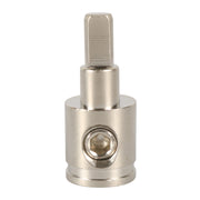 A5659-02 Morsettiera audio per auto di grandi dimensioni in ottone nichelato da 0GA a 4GA, 2 pezzi, A5659-02