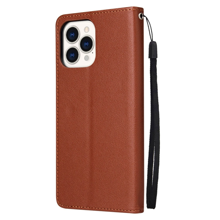 Custodia portafoglio in pelle con slot carte per iPhone 13 Pro Ma