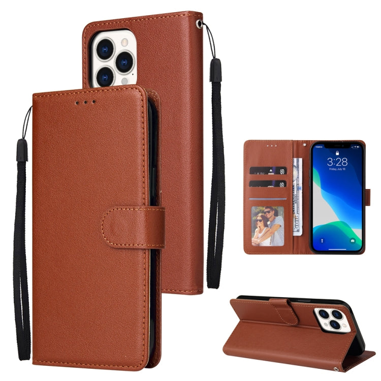 Custodia portafoglio in pelle con slot carte per iPhone 13 Pro Ma