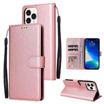 Custodia portafoglio in pelle con slot carte per iPhone 13 Pro Ma