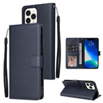 Custodia portafoglio in pelle con slot carte per iPhone 13 Pro Ma