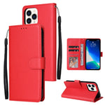 Custodia portafoglio in pelle con slot carte per iPhone 13 Pro Ma