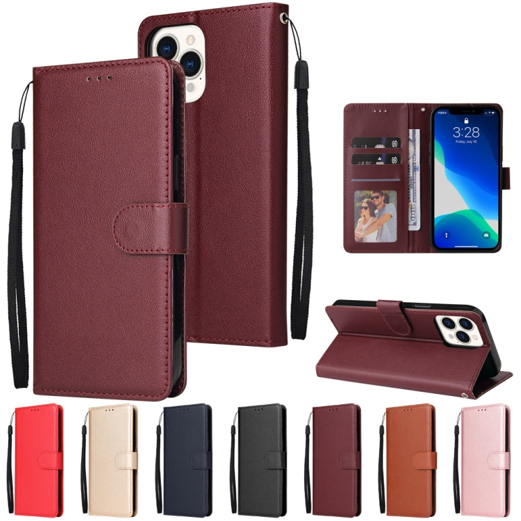 Custodia portafoglio in pelle con slot carte per iPhone 13 Pro Ma