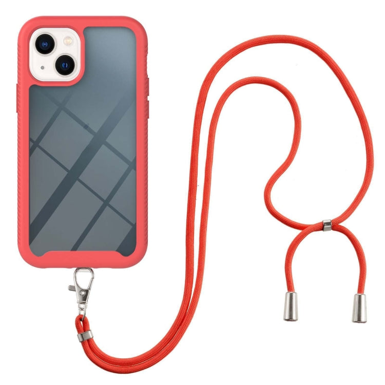 Custodia TPU antiurto con tracolla per iPhone 13 mini