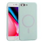 Custodia silicone antiurto con MagSafe per iPhone SE 7 8