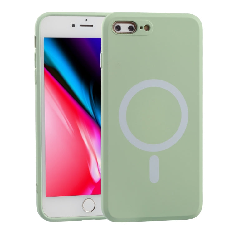 Custodia silicone antiurto con MagSafe per iPhone SE 7 8