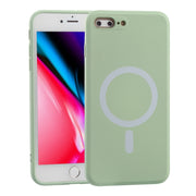 Custodia Magsafe antiurto in silicone a copertura totale, For iPhone SE 2022 / SE 2020 / 7 / 8, For iPhone 7 Plus / 8 Plus